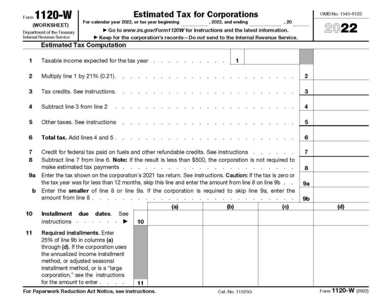 Who Should Use Irs Form W