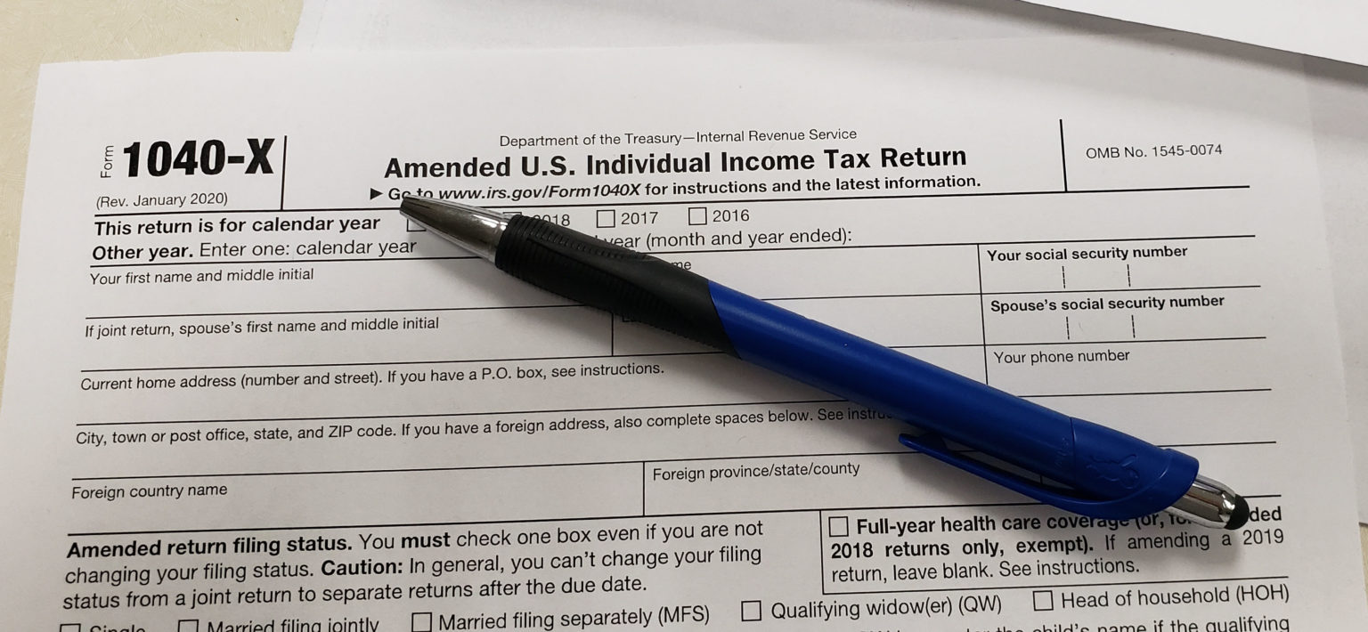 Should You File An Amended Tax Return?