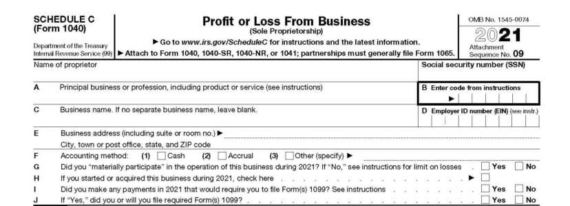 How to Complete IRS Schedule C