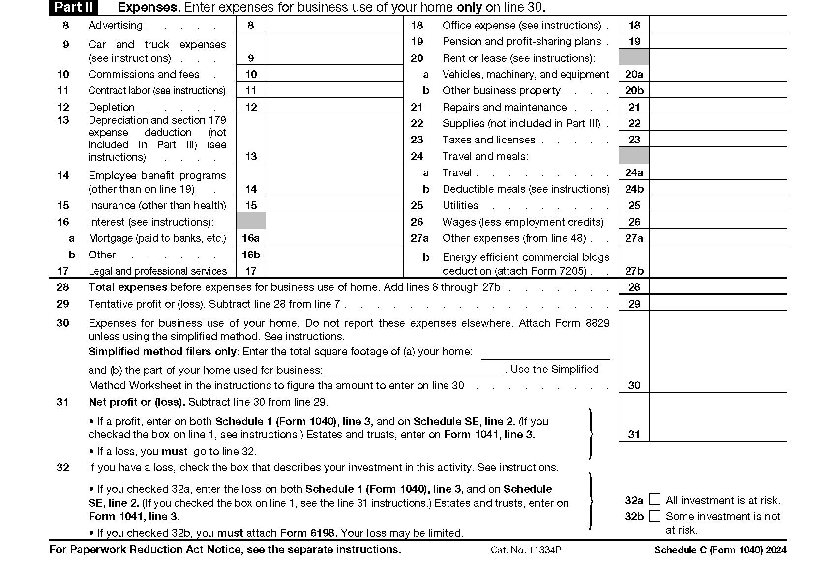 irs schedule-c part 02 example